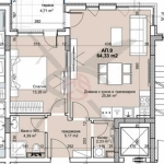 Двустаен апартамент в София, Лозенец - 76 кв.м за 2553 €/кв.м - Снимка #1