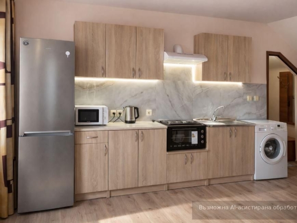 Дава се под наем Двустаен апартамент в к.к. Св.Св. Константин и Елена - 50 кв.м за 348.84 € - Снимка #1