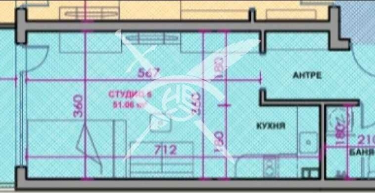 Едностаен апартамент в Поморие - 51 кв.м за 949 €/кв.м - Снимка #1