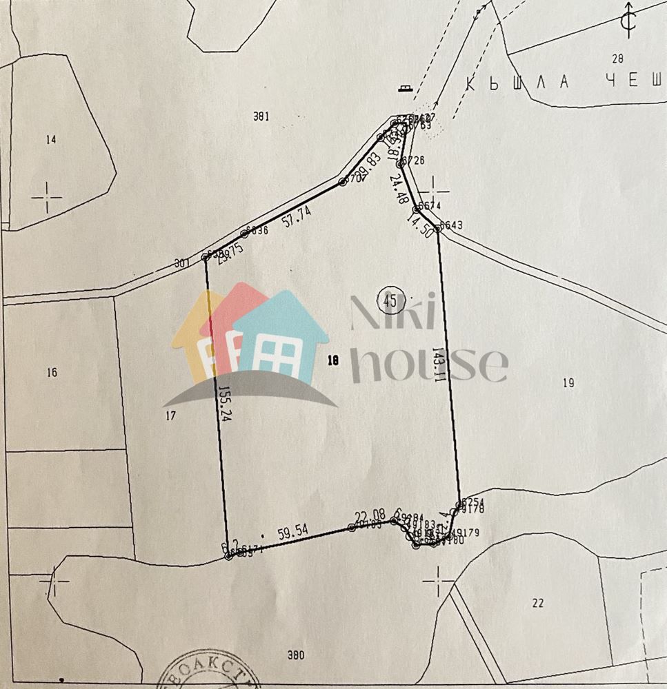 Парцел в с. Близнаци, Област Варна - 21163 кв.м за 3 €/кв.м - Снимка #1