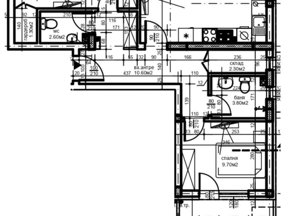 Тристаен апартамент в Пловдив, Христо Смирненски - 108 кв.м за 500 €/кв.м - Снимка #1