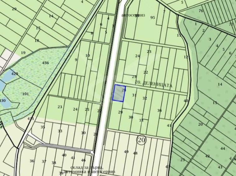 Парцел в с. Куртово Конаре, Област Пловдив - 9554 кв.м за 4 €/кв.м - Снимка #1