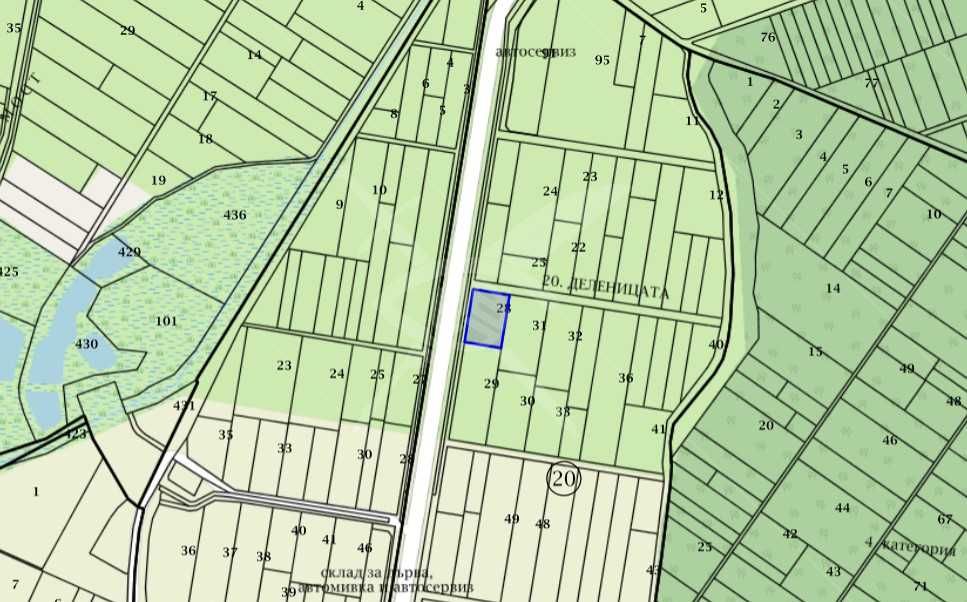 Парцел в с. Куртово Конаре, Област Пловдив - 9554 кв.м за 4 €/кв.м - Снимка #1