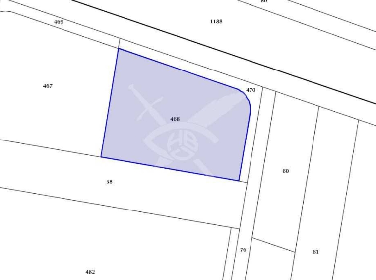 Парцел в с. Белащица, Област Пловдив - 1184 кв.м за 54 €/кв.м - Снимка #1