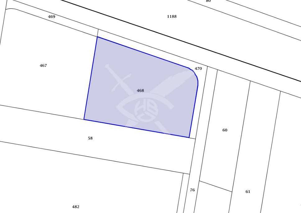 Парцел в с. Белащица, Област Пловдив - 1184 кв.м за 54 €/кв.м - Снимка #1
