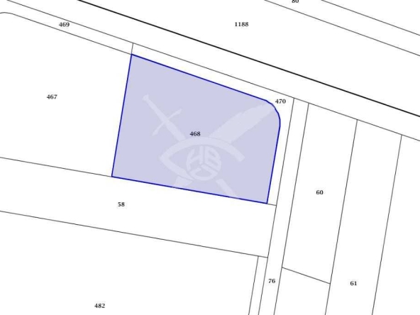 Парцел в с. Белащица, Област Пловдив - 1184 кв.м за 106 €/кв.м - Снимка #1