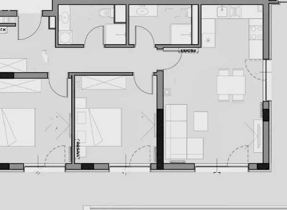 Тристаен апартамент в София, Малинова долина - 146 кв.м за 1480 €/кв.м - Снимка #1
