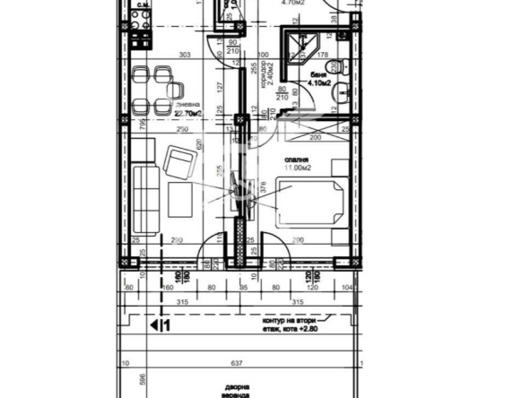 Двустаен апартамент в Пловдив, Южен - 60 кв.м за 638 €/кв.м - Снимка #1