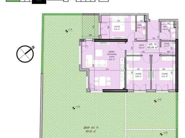 Четиристаен апартамент в София, Драгалевци - 303 кв.м за 995 €/кв.м - Снимка #1