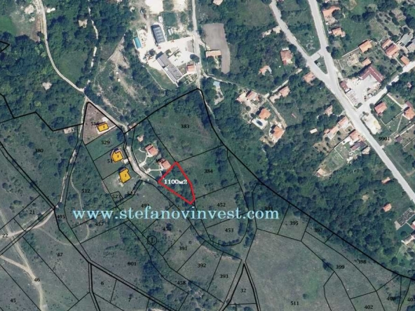 Парцел в с. Аврен, Област Варна - 1100 кв.м за 13 €/кв.м - Снимка #1