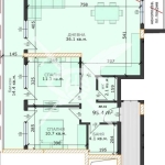 Тристаен апартамент в Варна, м-т Пчелина - 108 кв.м за 973 €/кв.м - Снимка #1