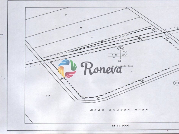 Парцел в с. Слънчево, Област Варна - 13718 кв.м за 18 €/кв.м - Снимка #1