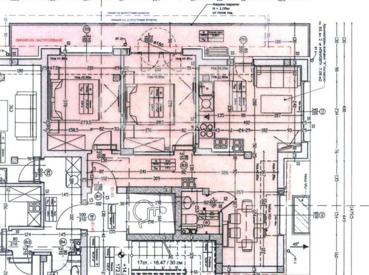 Тристаен апартамент в Пловдив, Съдийски - 92 кв.м за 1874 €/кв.м - Снимка #1