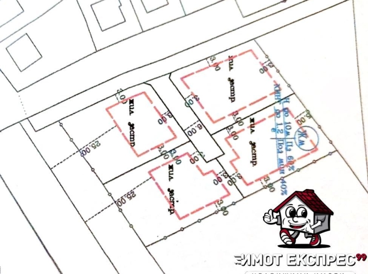 Парцел в Асеновград - 740 кв.м за 20 €/кв.м - Снимка #1