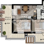 Тристаен апартамент в Пловдив, Кършияка - 106 кв.м за 855 €/кв.м - Снимка #1