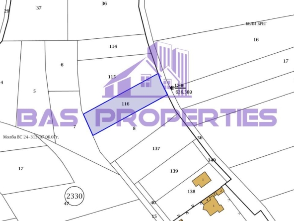 Парцел в Банкя - 1000 кв.м за 145 €/кв.м - Снимка #1