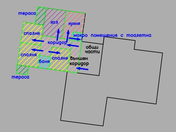 Четиристаен апартамент в Пловдив, Беломорски - 94 кв.м за 873 €/кв.м - Снимка #1