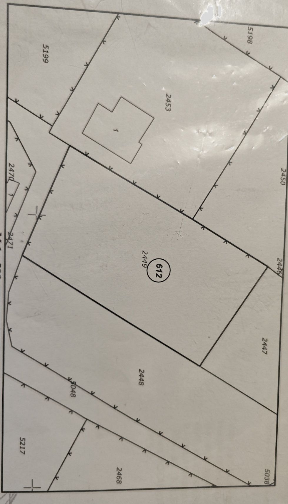 Парцел в Разград, Васил Левски - 893 кв.м за 7 €/кв.м - Снимка #1