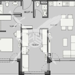 Тристаен апартамент в Бургас, Изгрев - 101 кв.м за 927 €/кв.м - Снимка #1