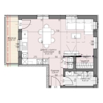 Двустаен апартамент в Пловдив, Христо Смирненски - 62 кв.м за 1015 €/кв.м - Снимка #1