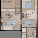 Двустаен апартамент в Варна, Виница - 123 кв.м за 1061 €/кв.м - Снимка #1