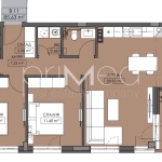 Тристаен апартамент в Бургас, Меден рудник - зона В - 103 кв.м за 559 €/кв.м - Снимка #1