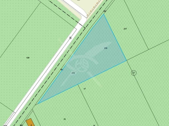 Парцел в с. Браниполе, Област Пловдив - 1100 кв.м за 70 €/кв.м - Снимка #1