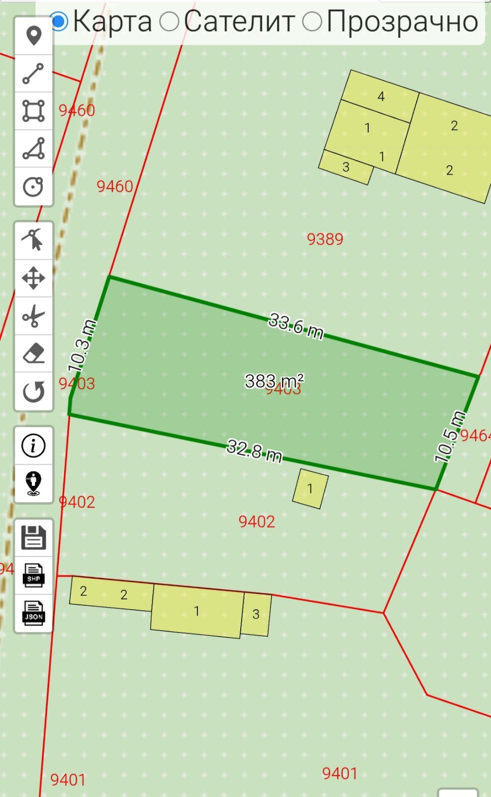 Парцел в Казанлък - 383 кв.м за 100 €/кв.м - Снимка #1