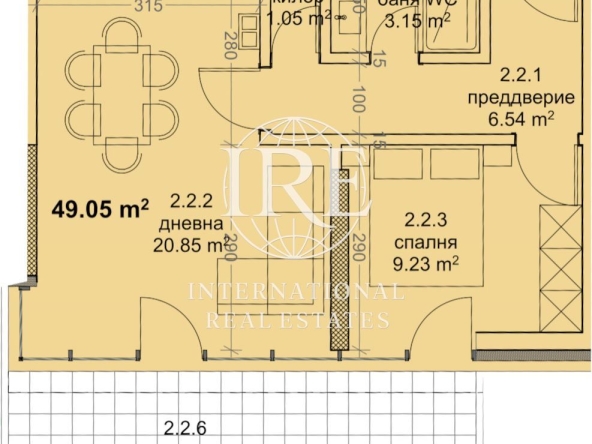 Двустаен апартамент в Варна, Трошево - 65 кв.м за 942 €/кв.м - Снимка #1