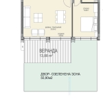 Двустаен апартамент в Пловдив, Христо Смирненски - 79 кв.м за 1855 €/кв.м - Снимка #1