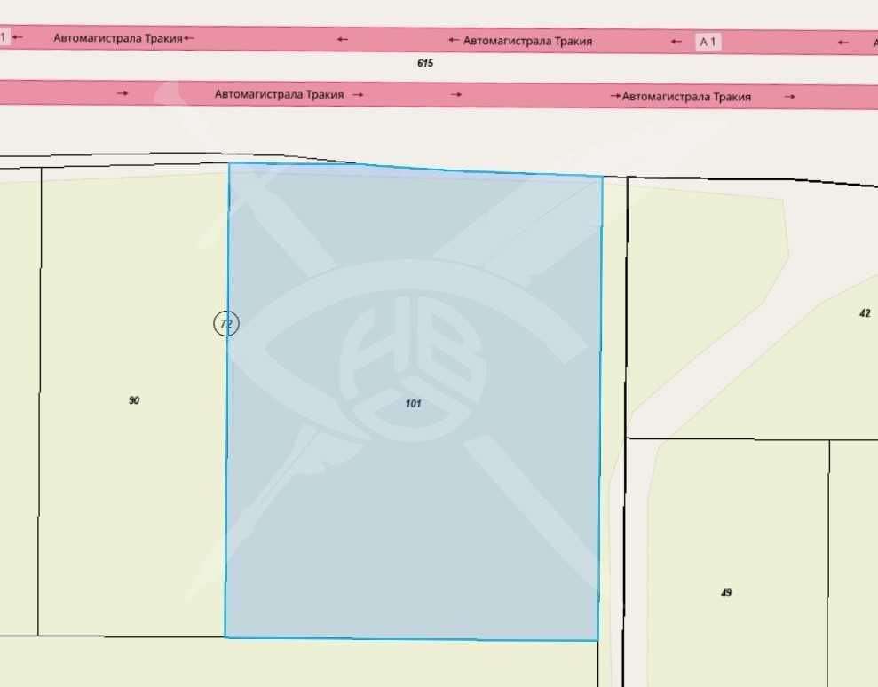 Парцел в Българово - 10000 кв.м за 4 €/кв.м - Снимка #1