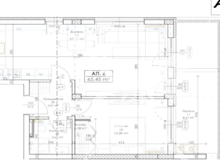 Двустаен апартамент в Пловдив, Беломорски - 74 кв.м за 1109 €/кв.м - Снимка #1