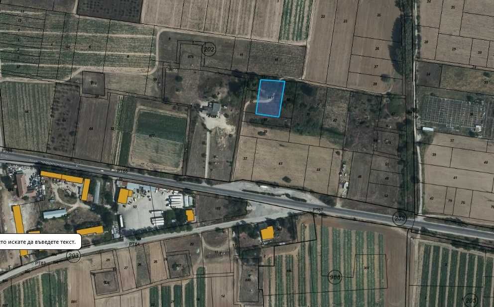 Парцел в Свиленград - 1629 кв.м за 3 €/кв.м - Снимка #1