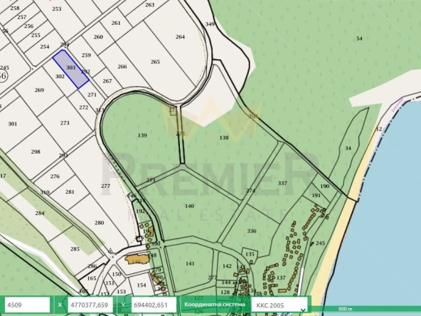 Парцел в к.к. Камчия - 3381 кв.м за 65 €/кв.м - Снимка #1