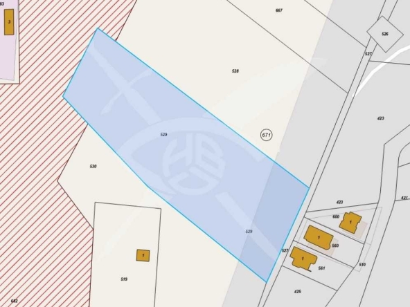 Парцел в Бургас, Меден рудник - зона Д - 8504 кв.м за 28 €/кв.м - Снимка #1