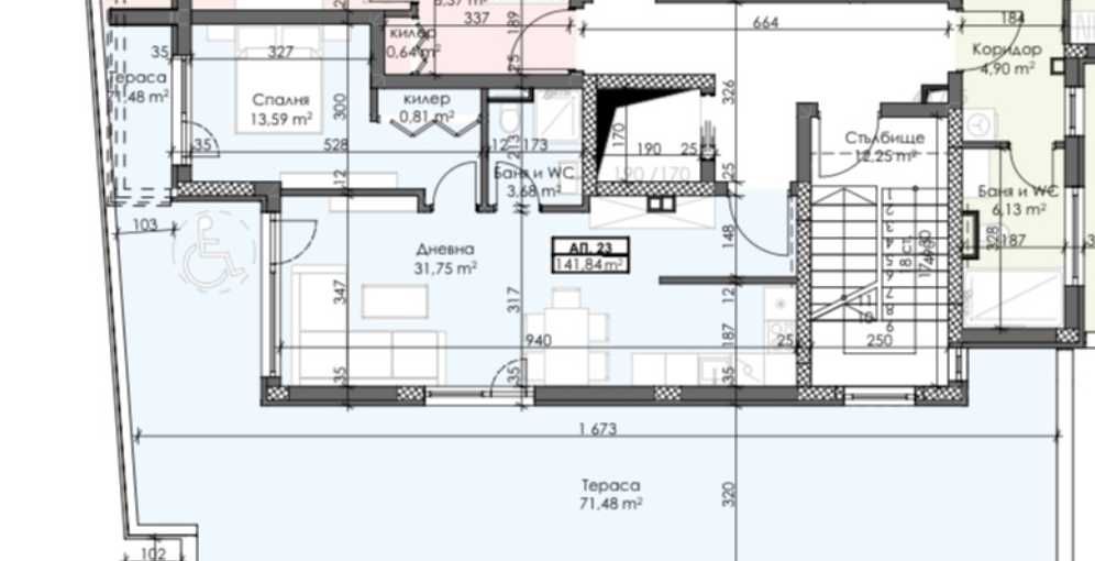 Двустаен апартамент в Пловдив, Каменица 1 - 141 кв.м за 651 €/кв.м - Снимка #1