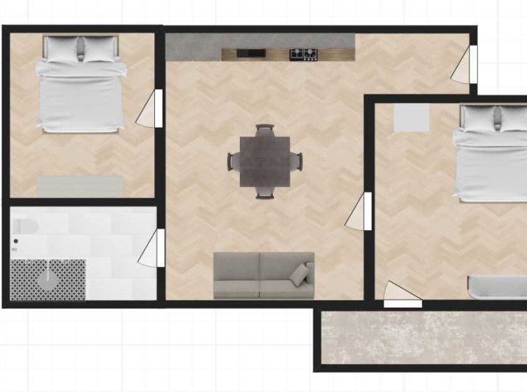 Дава се под наем Тристаен апартамент в Пловдив, Каменица 1 - 91 кв.м за 84900 € - Снимка #1