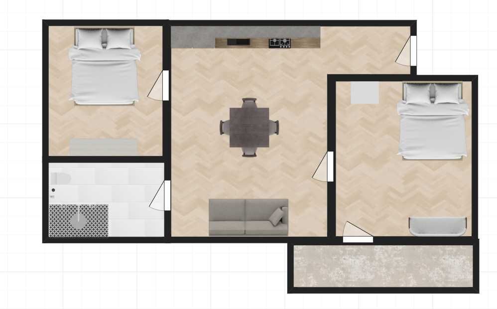 Дава се под наем Тристаен апартамент в Пловдив, Каменица 1 - 91 кв.м за 84900 € - Снимка #1