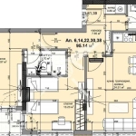 Тристаен апартамент в Пловдив, Кючук Париж - 112 кв.м за 1206 €/кв.м - Снимка #1