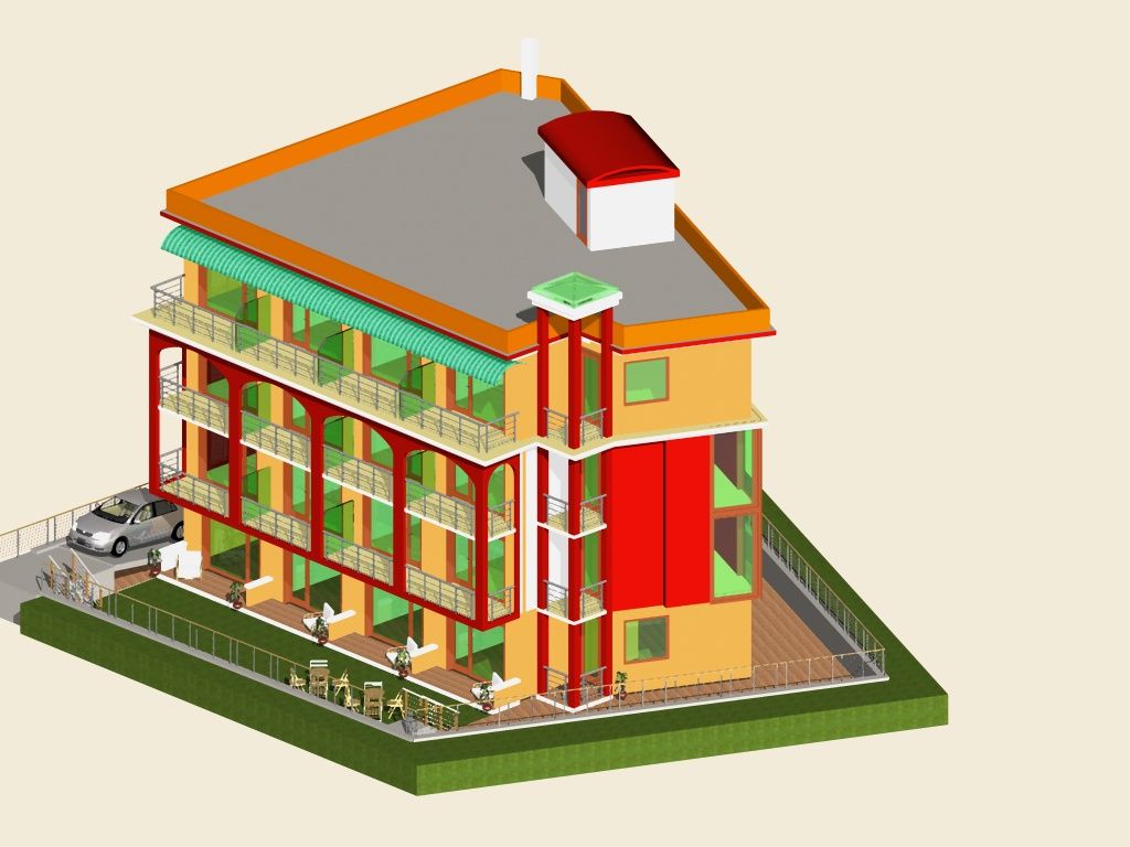 Хотел в с. Варвара, Област Бургас - 860 кв.м за 233 €/кв.м - Снимка #3