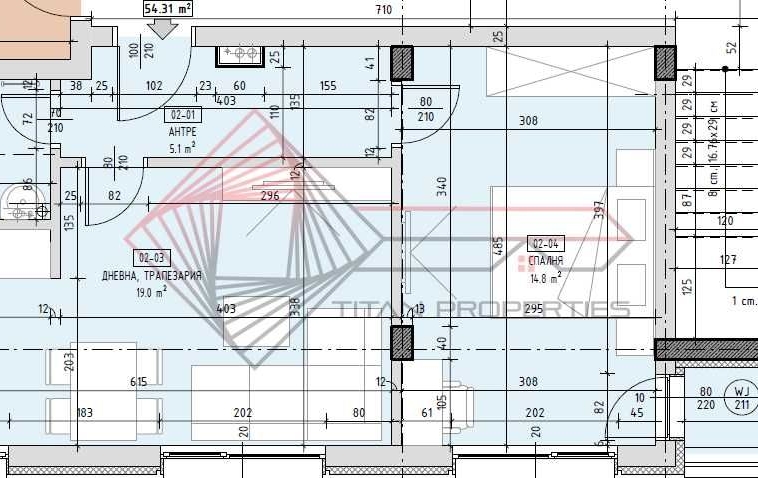Двустаен апартамент в София, Малинова долина - 65 кв.м за 1452 €/кв.м - Снимка #3