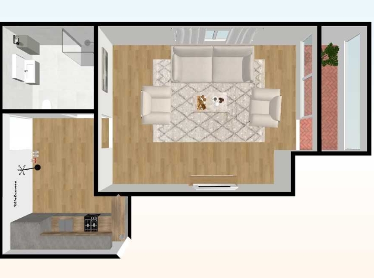 Едностаен апартамент в Пловдив, Тракия - 40 кв.м за 875 €/кв.м - Снимка #1