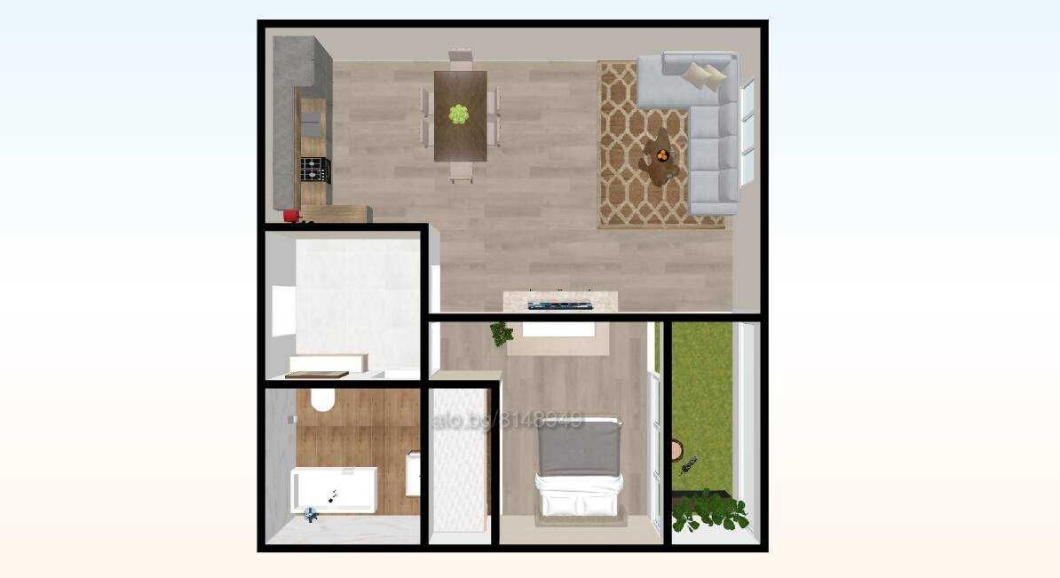 Двустаен апартамент в Пловдив, Остромила - 63 кв.м за 1100 €/кв.м - Снимка #5