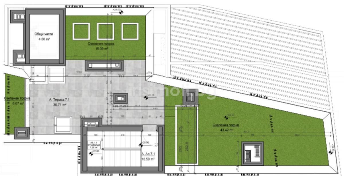 Тристаен апартамент в София, Кръстова вада - 223 кв.м за 1498 €/кв.м - Снимка #7