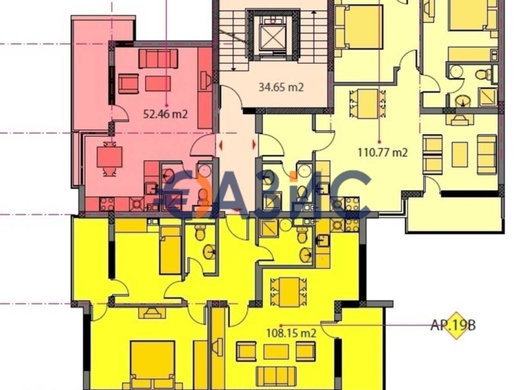 Тристаен апартамент в с. Равда, Област Бургас - 108 кв.м за 1102 €/кв.м - Снимка #10