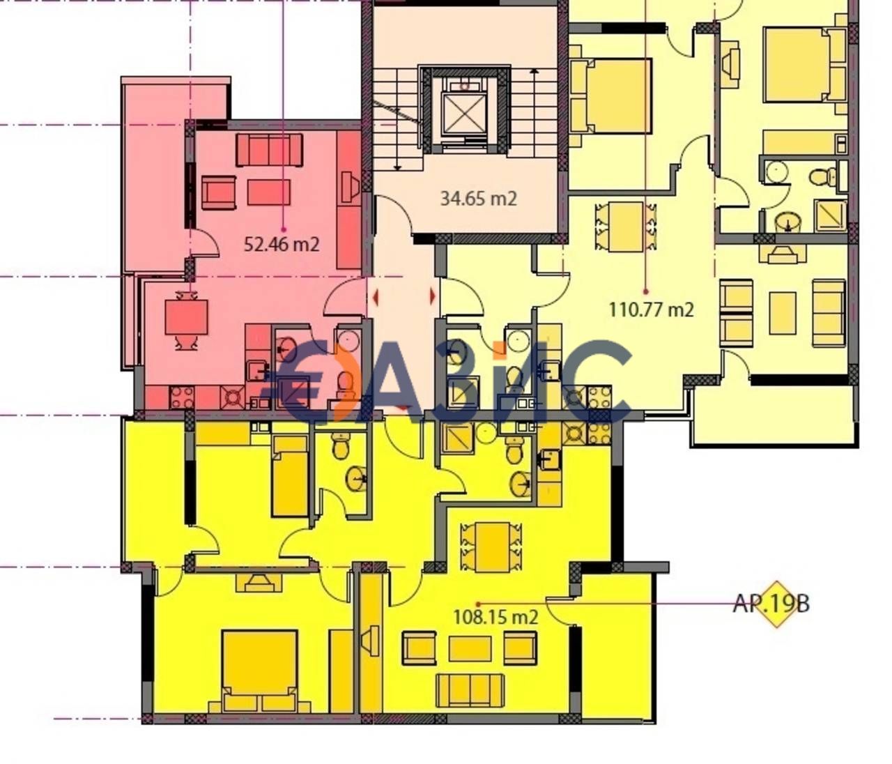 Тристаен апартамент в с. Равда, Област Бургас - 108 кв.м за 1102 €/кв.м - Снимка #10