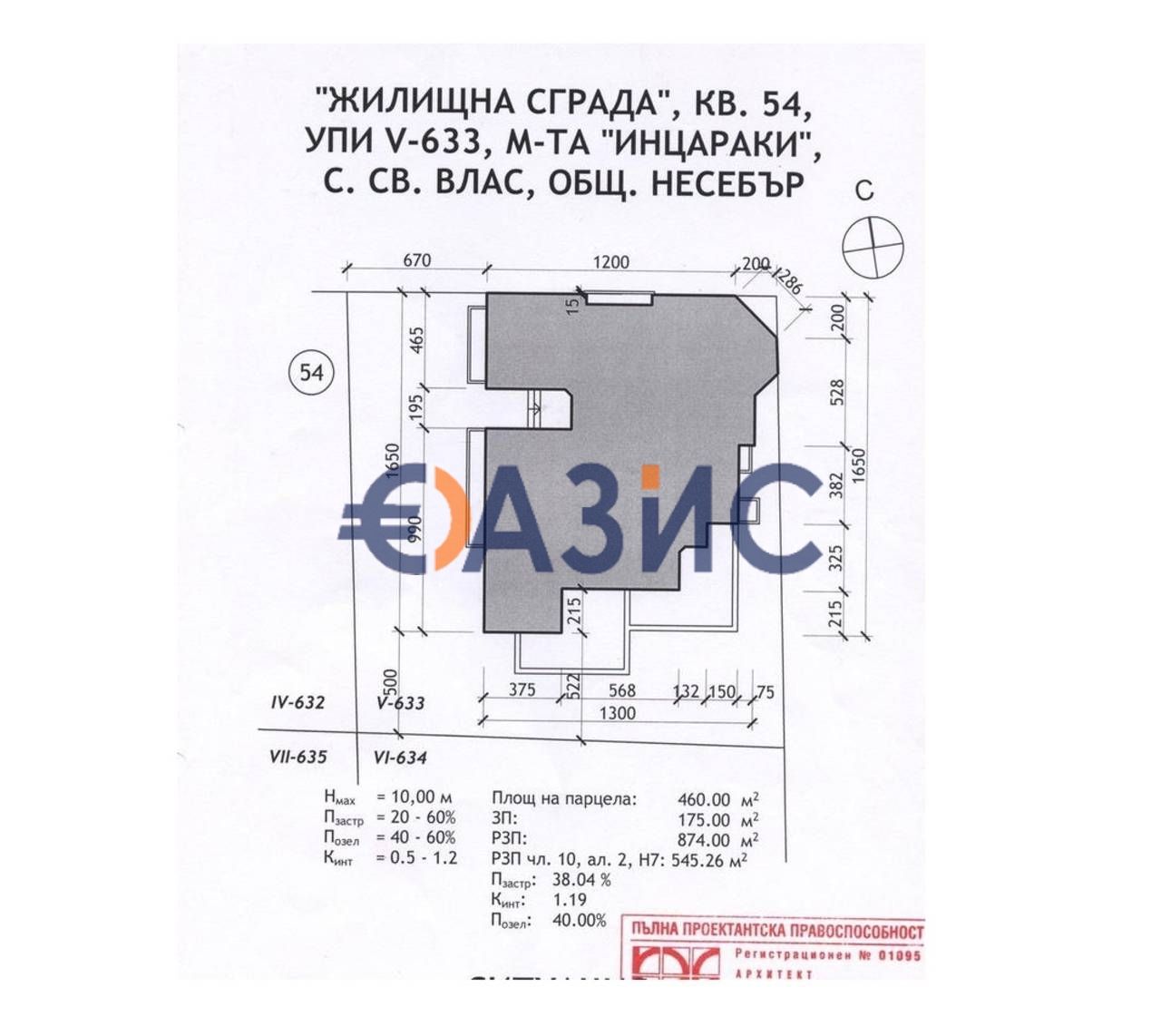 Парцел в Свети Влас - 448 кв.м за 221 €/кв.м - Снимка #3