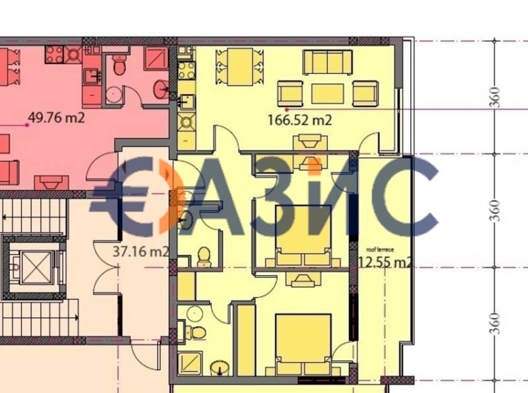 Тристаен апартамент в с. Равда, Област Бургас - 167 кв.м за 995 €/кв.м - Снимка #10