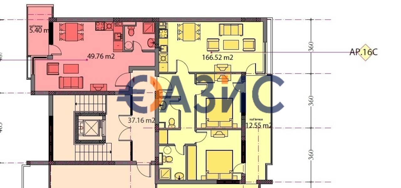 Тристаен апартамент в с. Равда, Област Бургас - 167 кв.м за 995 €/кв.м - Снимка #10