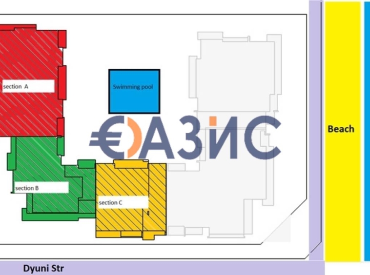 Тристаен апартамент в с. Равда, Област Бургас - 108 кв.м за 1102 €/кв.м - Снимка #11